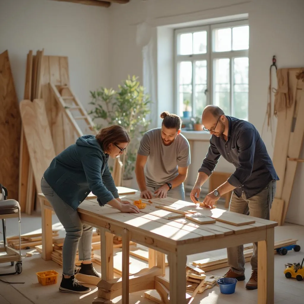 Workshop montáže nábytku